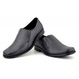 FeetScience Mens Black Loafers Classic301S