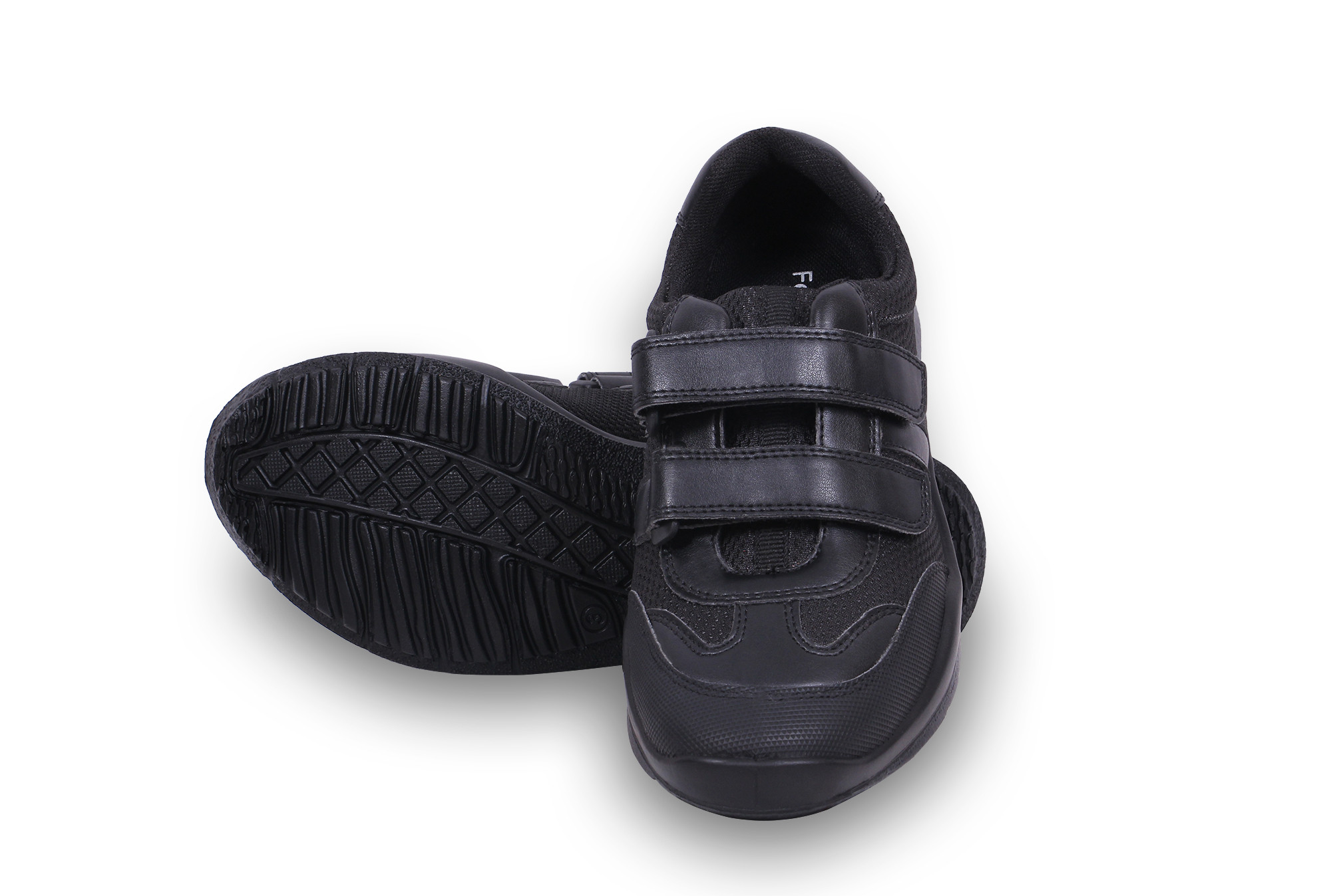 Ziggy Velcro - Black Suede Sneakers | Unique Clothing and Shoes for Boys –  Little Chicken