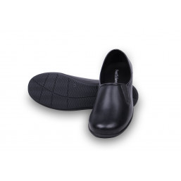 FeetScience Women Black Slip On Shoes Care100