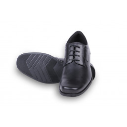 FeetScience Mens Black Derby Shoes Classic 200SL