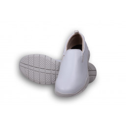 FeetScience Men White Slip-On Shoes Comfort100