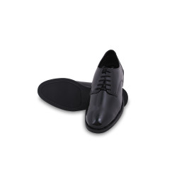 FeetScience Mens Black Derby Shoes Elan100RPT